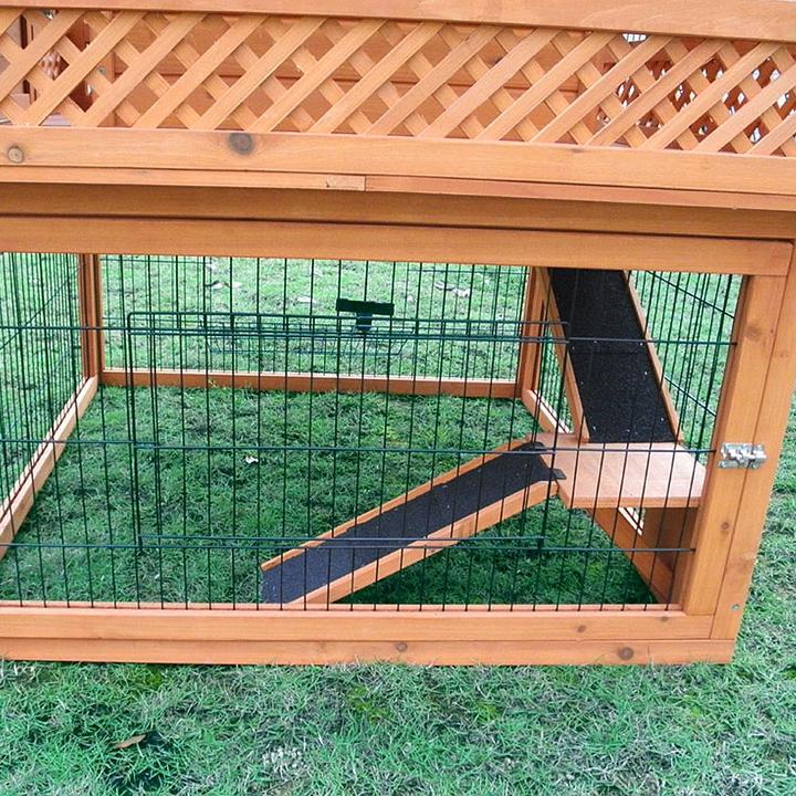 Produktbild zooplus Kaninchenstall Outback Pagode mit Freigehege (Pakete