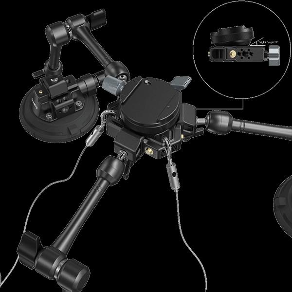 Produktbild SmallRig Suction Cup Camera Support Kit SC-15K for Vehicle Shooting 3565B