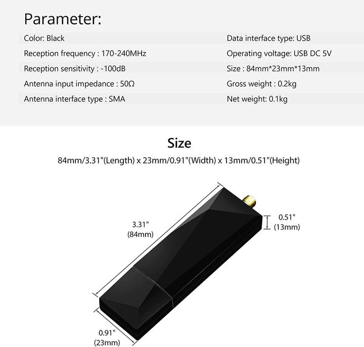 Produktbild Eonon Mini DAB + Adapter