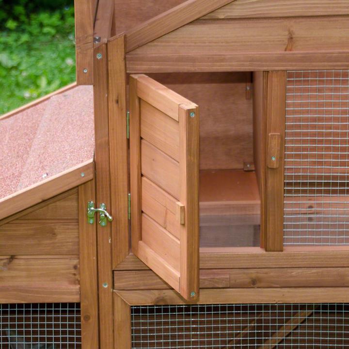 Produktbild zooplus Kaninchenstall Outback Castle mit Freigehege (Pakete