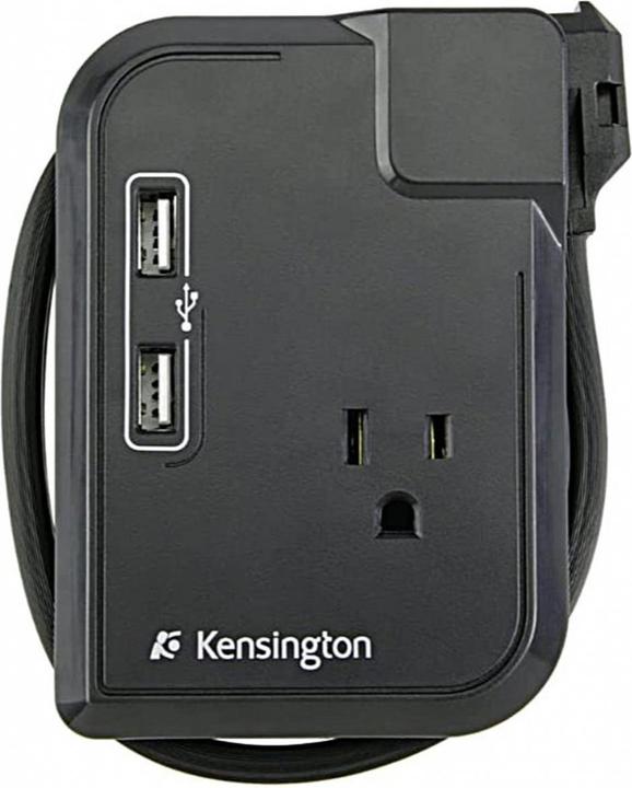 Produktbild Kensington Travel Portable Outlet (x3) mit USB Port (x2)