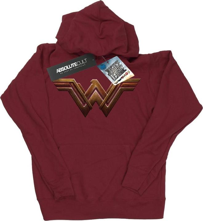 Immagine prodotto Justice League Movie Wonder Woman Emblem Felpa con Cappuccio Donna (XXL)