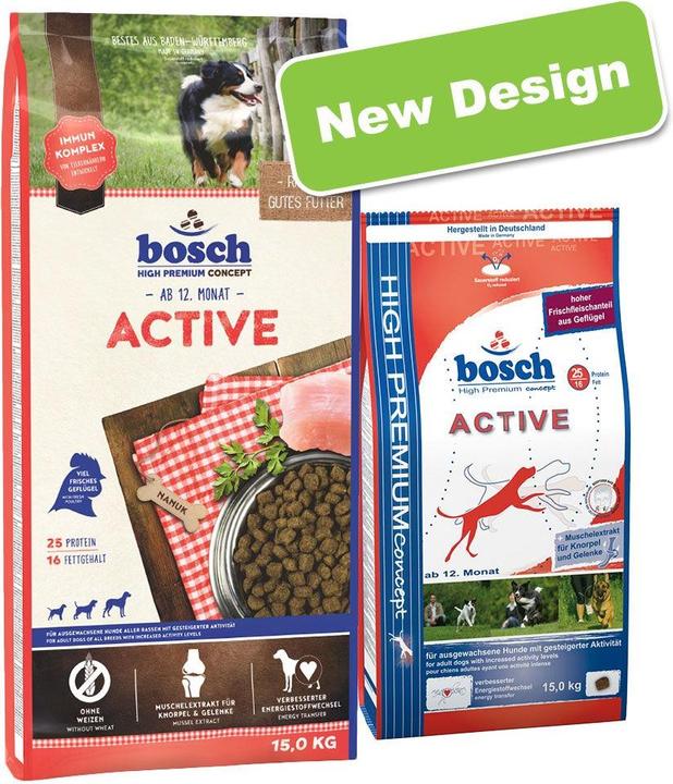Immagine prodotto Bosch Petfood Attivo (Adulto, 1 pz., 15000 g)