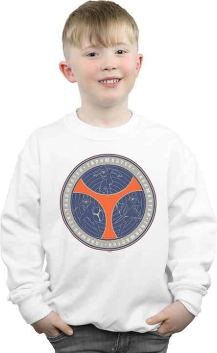 Image du produit - Sweat BLACK WIDOW MOVIE TASKMASTER SHIELD POSES - Garçon (140, 146)