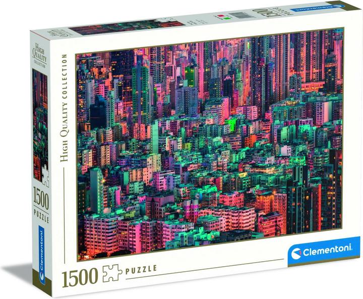 Clementoni Puzzle Hong Kong, The Hive 1500 pcs. (1500 pieces)