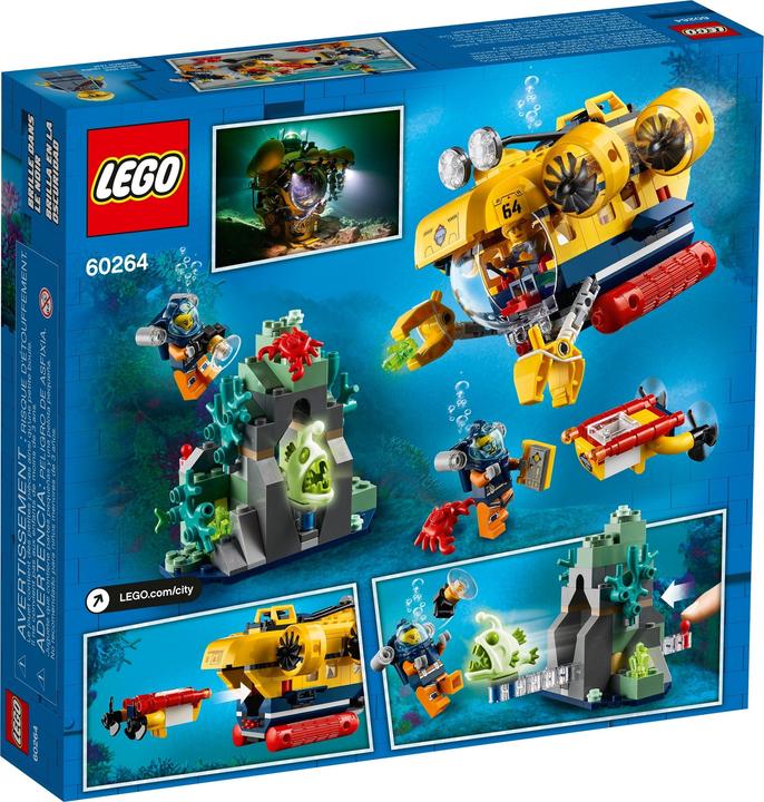 Produktbild LEGO Meeresforschungs-U-Boot (60264, LEGO City)