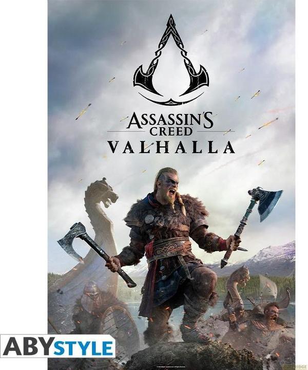 Immagine prodotto ABYstyle ASSASSINS CREED - Poster Valhalla Raid 91,5x61 (91,5 x 61 cm)