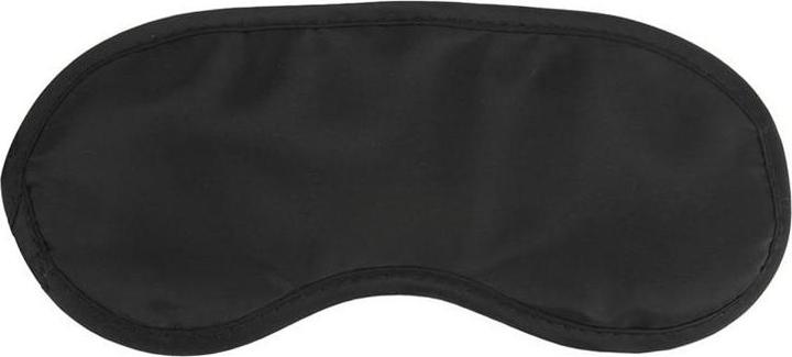 Produktbild JTI Schlafmaske mit Gummibändern, Schwarz (Schlafmaske)