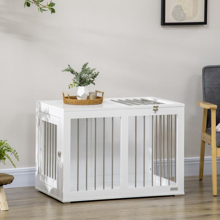 Actual product image PawHut Dog cage with lockable doors (Dog kennel)