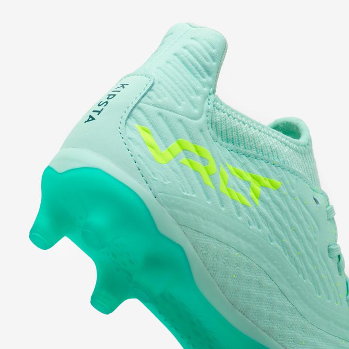 Image du produit Kipsta Chaussures de football enfant a lacets viralto iii fg vertes (32)