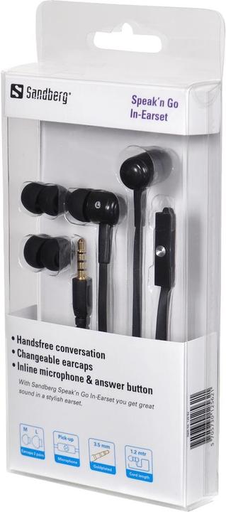 Image du produit Sandberg Speak n Go In-Earset (Filaire)