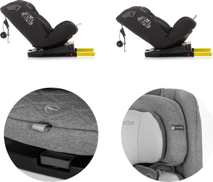 Actual product image Chipolino X-Factor i-Size child seat (Reboarder, ECE R129/i-Size Standard)