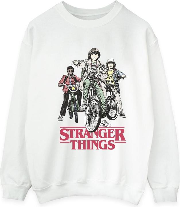 Netflix Stranger Things Retro Bikers Sweatshirt (S)