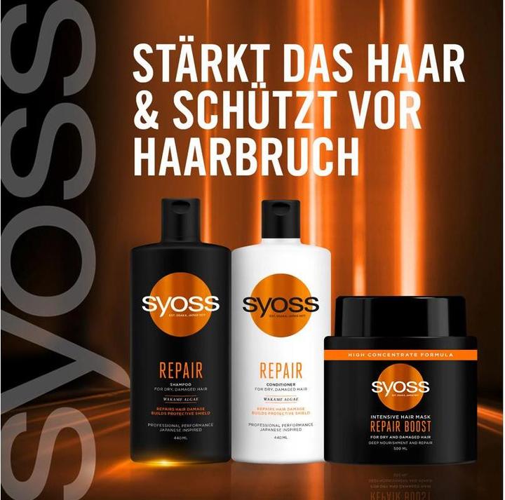 Actual product image Syoss Hair Treatment 4-in-1 Repair Boost 500 g (500 ml)