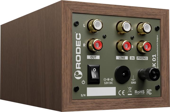 Produktbild Rodec BUNK 01 WALNUT / GREEN (Studio- und Livemixer)