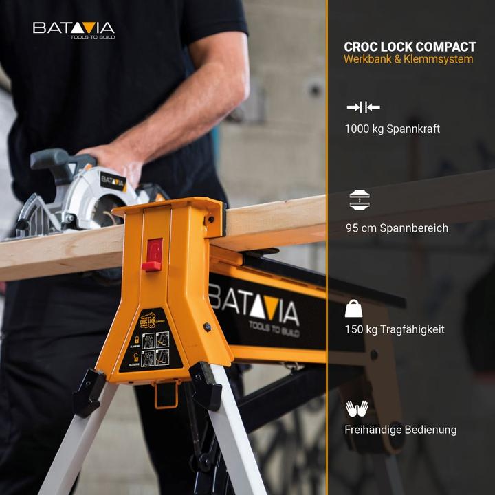 Actual product image Batavia Croc Lock compact (96 cm, 88 cm)