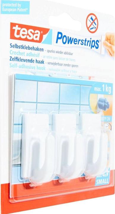 Actual product image tesa Powerstrips Hook small Classic