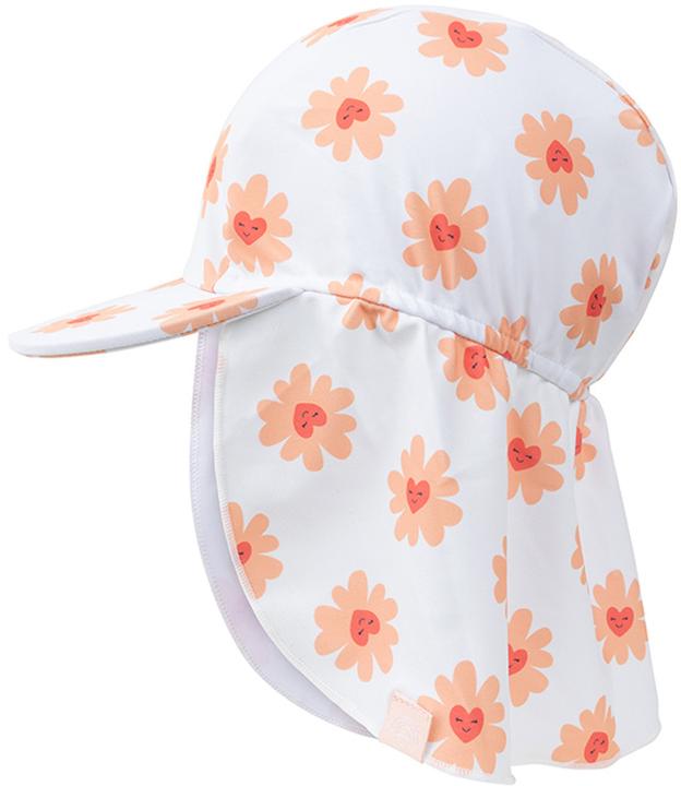Actual product image Swim Essentials Sun hat with neck protection Flower Hearts size 44/46 (45, 44 C, 46 C)