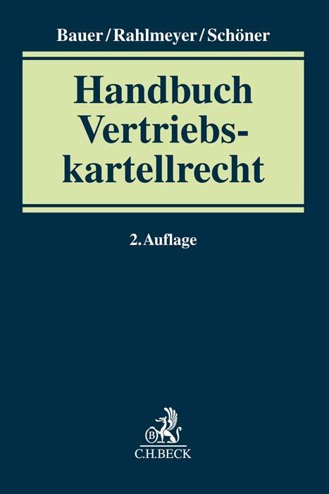 Produktbild Vertriebskartellrecht (Deutsch, Markus, Rahlmeyer, Dietmar/Schönerua, 2024)