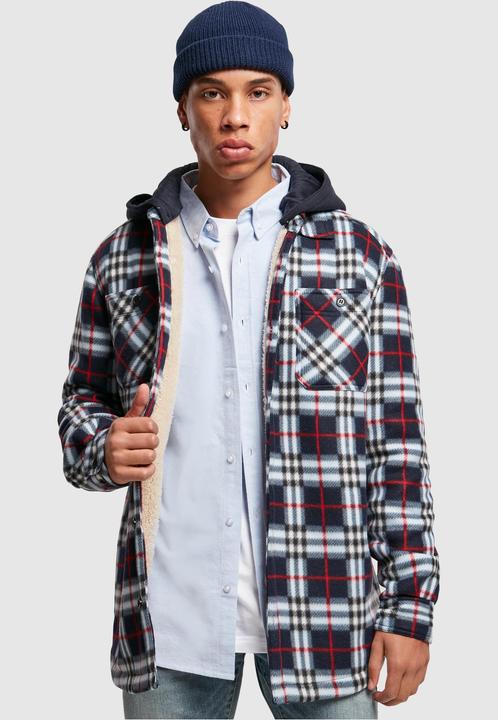 Actual product image Urban Classics Hooded Polar Fleece Overshirt (M)