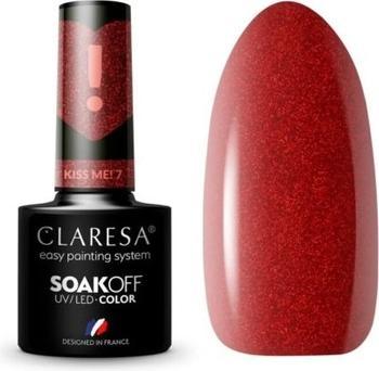 Image du produit Claresa 7 Kiss Me! Vernis à ongles UV 5ml (Rouge, Vernis semi-permanent)