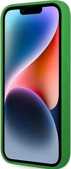 Produktbild Lacoste LCHMP14SSLON iPhone 14 / 15 / 13 6.1" green hardcase with Silicone and MagSafe (Apple iPhone 14, Apple iPhone 15, Apple iPhone 13)