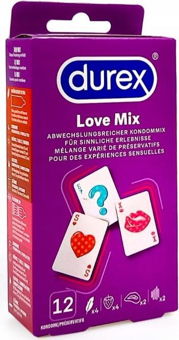 Image du produit Durex Mélange d'amour, préservatifs, 12 pièces (12 pcs)