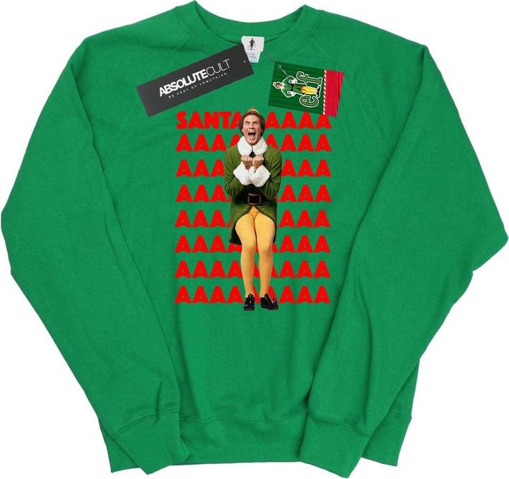 Immagine prodotto Elf Buddy Santa Scream Felpa Donna (XL)