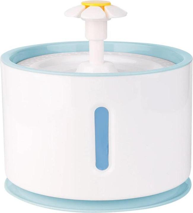 Produktbild JTI Runder Wasserbrunnen für Haustiere - Blau (2.40 l)