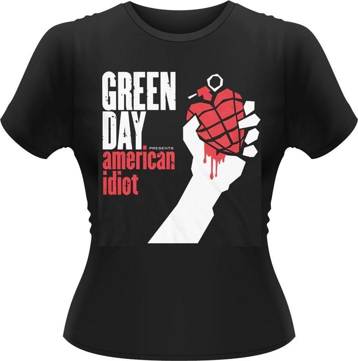 Actual product image Green Day Womens/Ladies American Idiot T-Shirt (XXL)