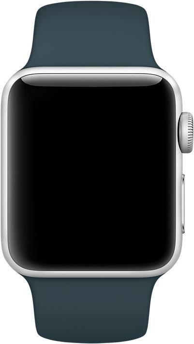 Actual product image Apple Sports bracelet (38 mm, Fluoroelastomer)