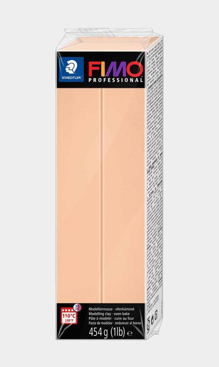 Actual product image Fimo PROFESSIONAL modelling clay, oven-hardening, cameo, 454 g