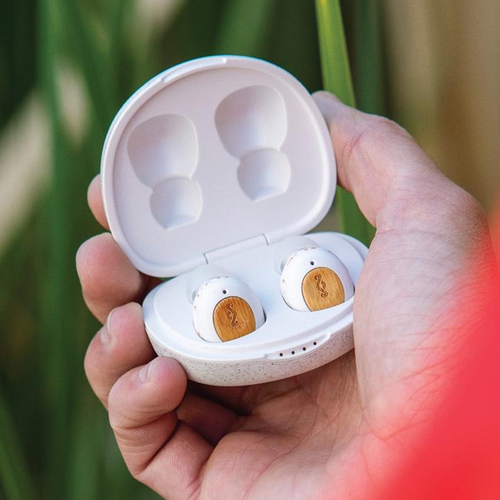Actual product image House of Marley Bluetooth Headphones Champion Ear Buds Cream (8 h, Wireless)