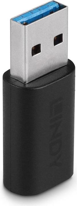 Lindy USB 3.2 Typ A zu C Adapter (USB Typ-C, 2.44 cm)
