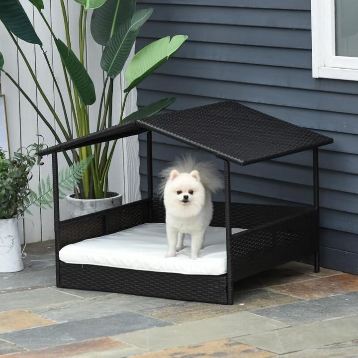 Produktbild Jamb Hundehütte Rattan (Hundehütte)