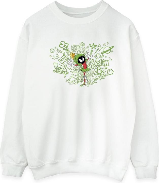 Immagine prodotto Looney Tunes ACME Doodles Marvin Martian Felpa Uomo (S)