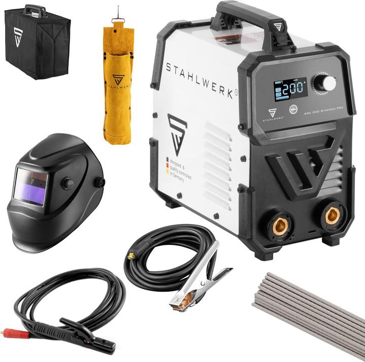 Produktbild Stahlwerk Elektroden-Schweissgerät ARC 200 Synergic Pro Vollausstattung