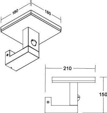 Image du produit Brumberg Applique murale à LED (660 lm)