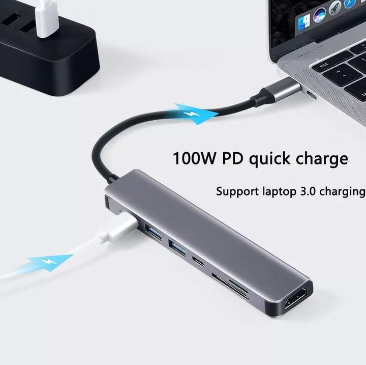 Produktbild PhoneLook USB-C Multi-Anschluss (USB-C, 7 Ports)