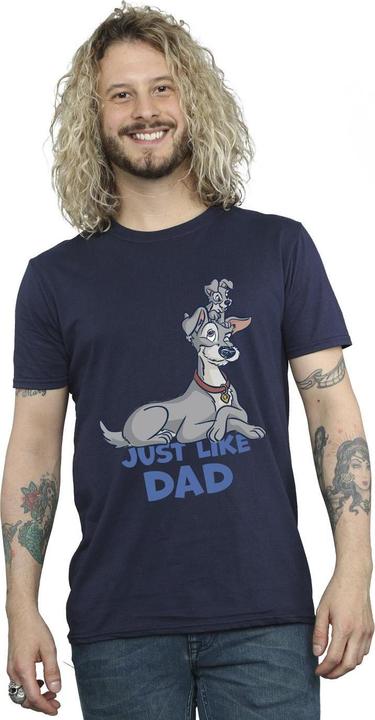 Produktbild Disney Lady And The Tramp Just Like Dad TShirt (S)