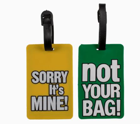 Mi dispiace che sia mio!, non la tua borsa!