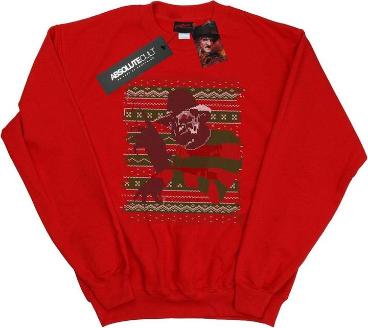 Absolute Cult Christmas Fair Isle Sweatshirt (L)