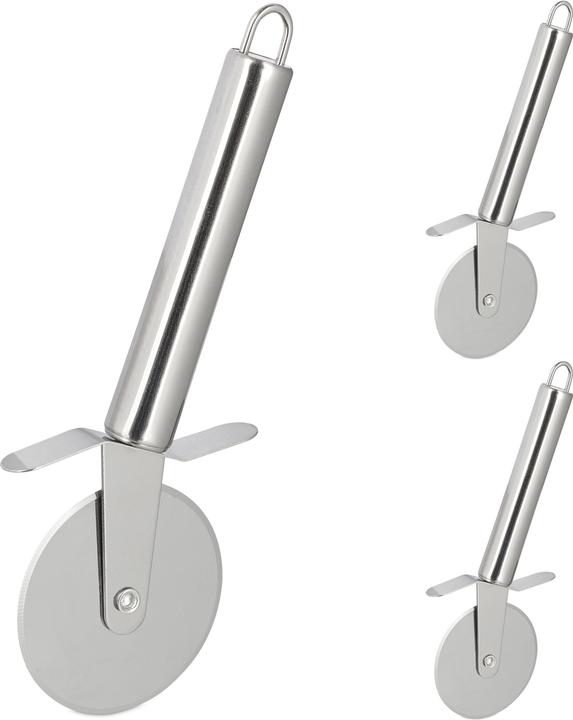 Relaxdays 3x pizza cutter