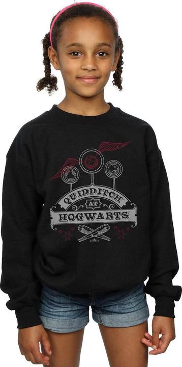 Produktbild Quidditch At Hogwarts Sweatshirt Mädchen (140, 146)