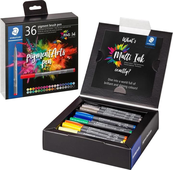 Produktbild Staedtler Pigment Arts (Mehrfarbig, 36 x)