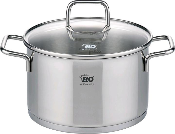 Produktbild ELO Stahlwaren Kochtöpfe (20 cm, Kochtopf, Aluminium, Edelstahl)