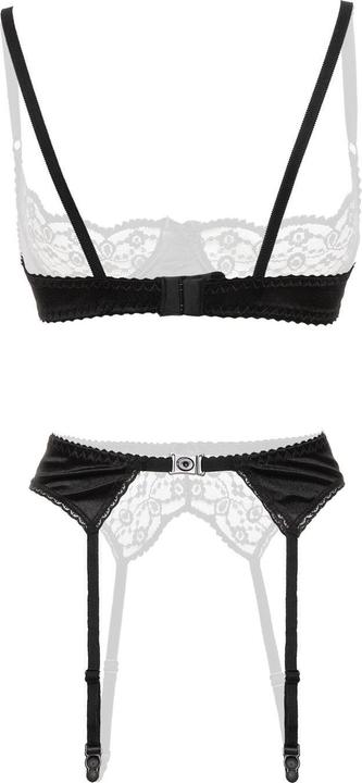Actual product image Christine Le Duc 3-piece bra set Gush - Black (M)