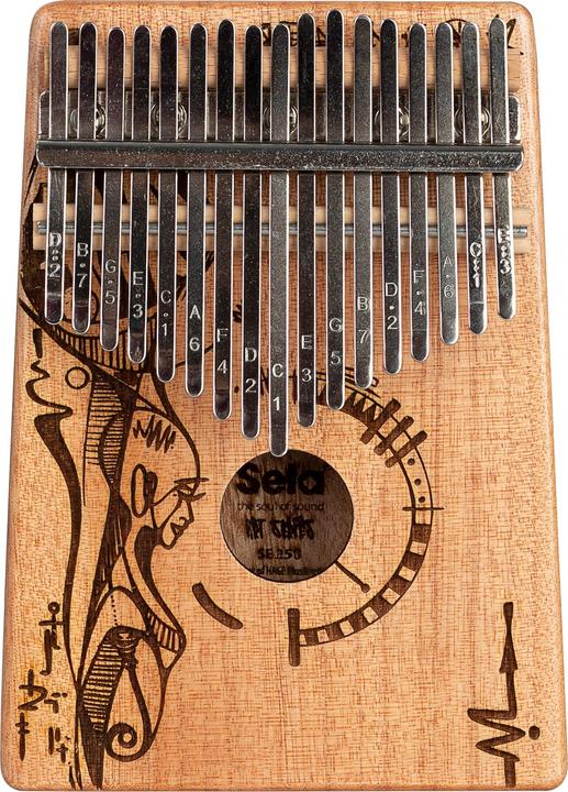 Immagine prodotto Sela SE250 Kalimba Mogano 17 Mente pacifica (Percussioni)