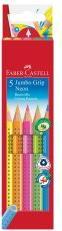 Immagine prodotto Faber-Castell impugnatura jumbo (Multicolore, 5 x)