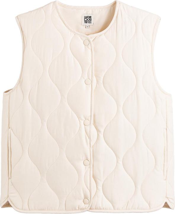 Image du produit La Redoute Collections Gilet matelassé avec boutons-pression (46)